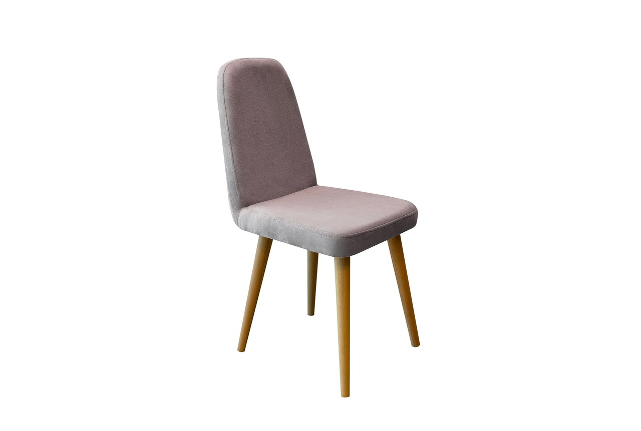 Scaun, Hanah Home, Vina Mini 0701, Stejar / Gri Soho - imagine 4